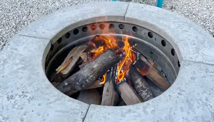 can i use galvanized steel for a fire pit