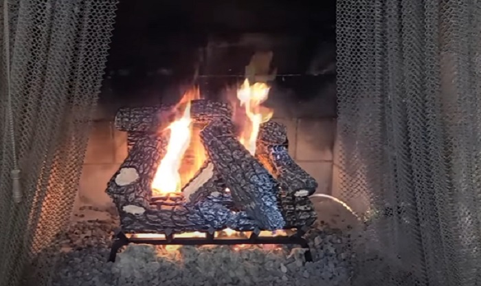 convert gas fireplace to wood burning no chimney