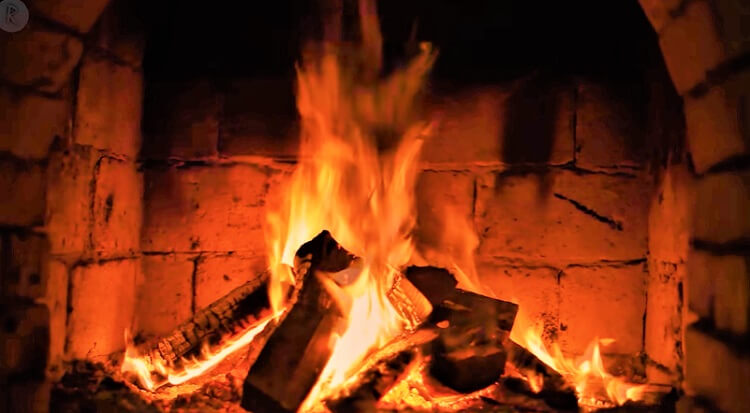 why does wood turn black when you burn it