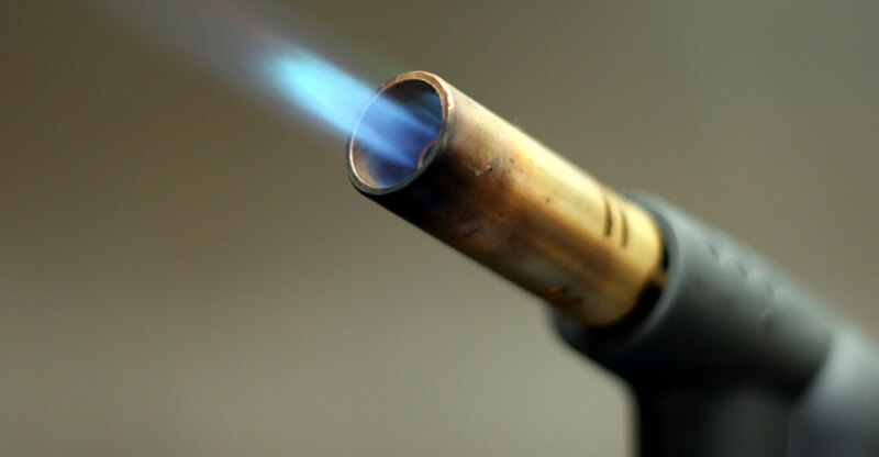 can you melt silver with a propane torch