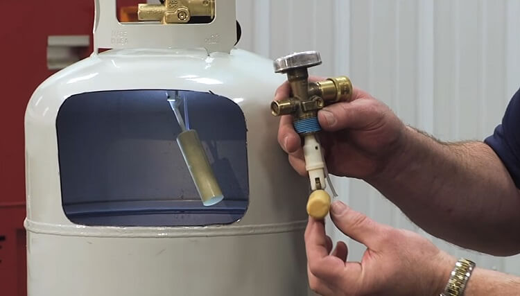 how do you know if your propane tank is overfilled 1