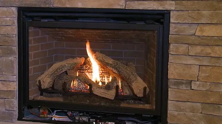 is it normal for a gas fireplace to smell