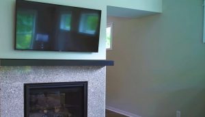 Can You Put A Tv Above A Gas Fireplace