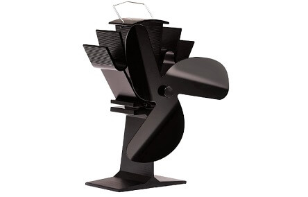 Tomersun 3 Blades Heat Powered Stove Fan