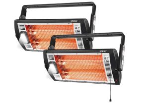 2 Packs -Electric Garage Heaters for Indoor Use