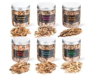 quirzx Wood Chips for Smoking Gun Cocktail Smoker Kit Wood Chips Variety Pack