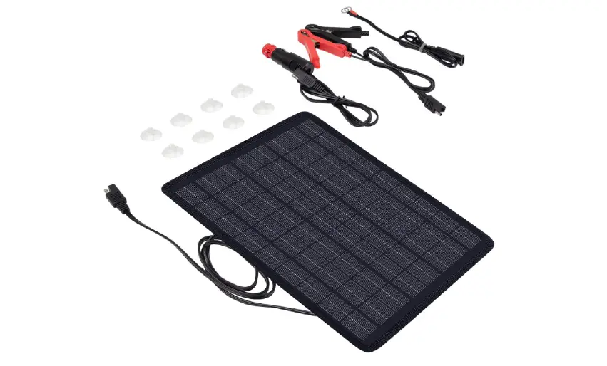 Renogy 10W Solar Trickle Charger Portable Battery Maintainer