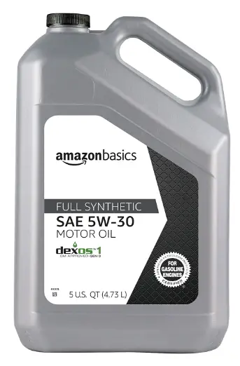 Amazon Basics Full Synthetic Motor Oil