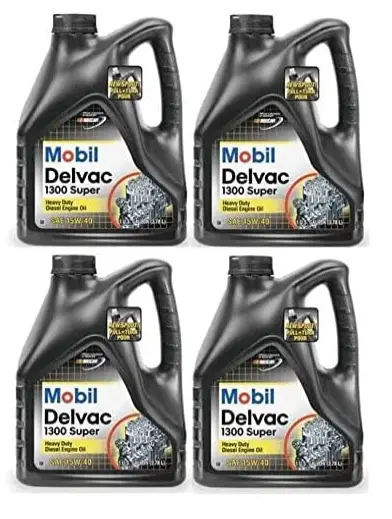 Mobil 1 112786 Delvac 1300 Super 15W-40 Diesel Engine Oil