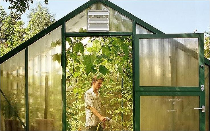 best solar powered greenhouse fan