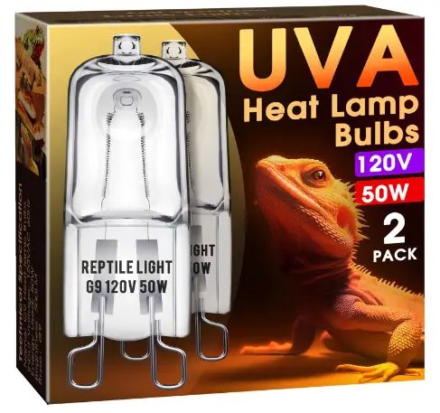 Briignite G9 Heat Lamp Bulbs for Reptile