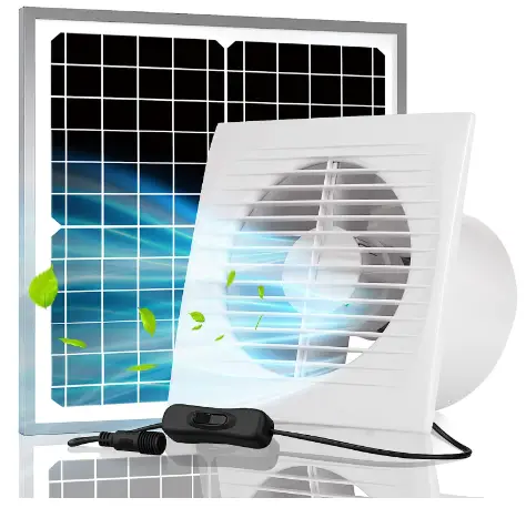 5 Best Solar-Powered Greenhouse Fans Reviews