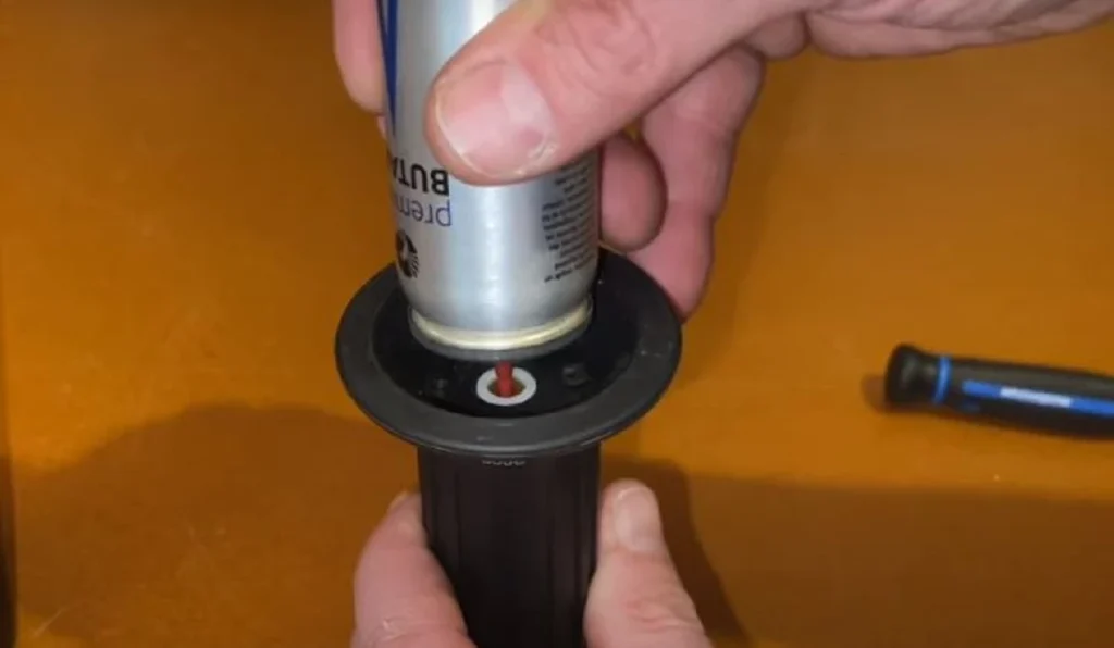 butane torch not working after refill