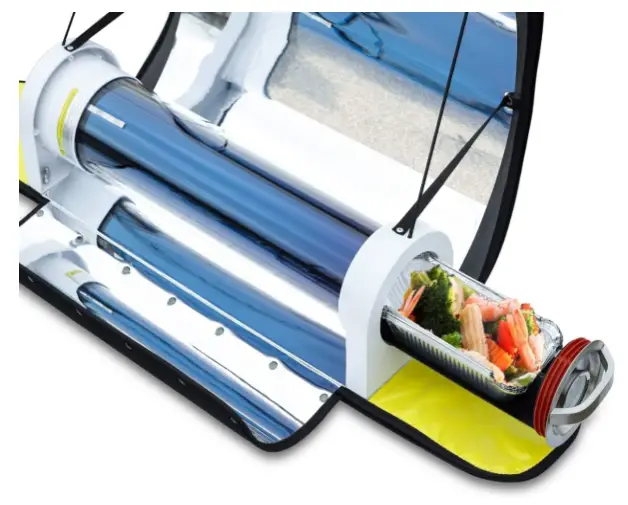 HIOSUNSTOVE Solar Oven Portable Oven-4.5L Large Capacity Solar Cooker