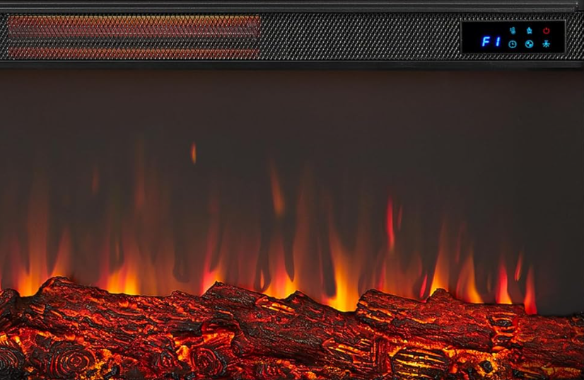 best electric fireplace heater for large room