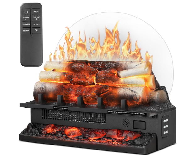 Xbeauty Electric Fireplace Log Set
