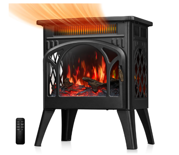 R.W.FLAME Electric Fireplace Heater