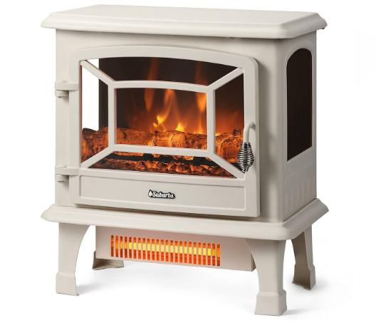 TURBRO Suburbs 20 in. Electric Fireplace Infrared Heater