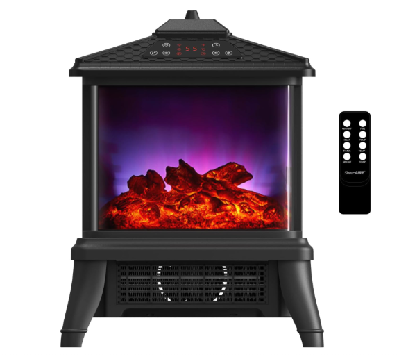 18-inch Freestanding Electric Fireplace