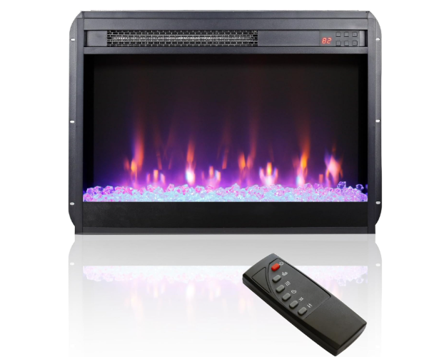23 Inch Electric Fireplace Inserts